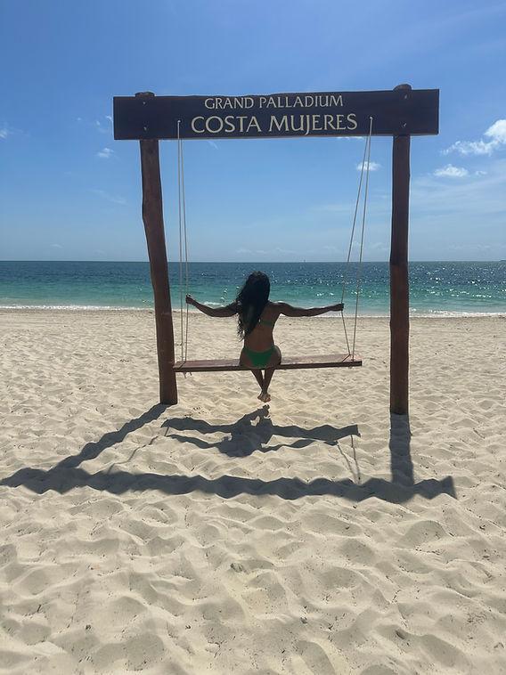 Beach at Grand Palladium Costa Mujeres